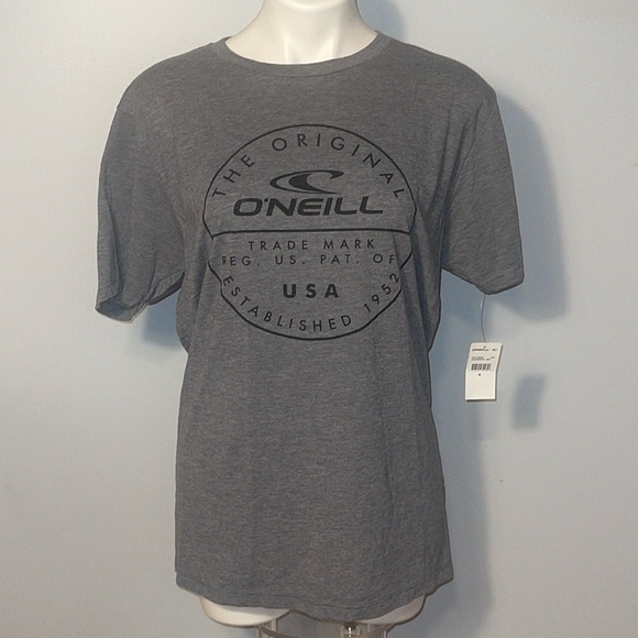 O'Neill Other - O’Neill men’s gray logo short sleeve premium t-shirt. Medium.